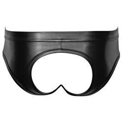 Svenjoyment Slip sexy ouvert Maten Noir